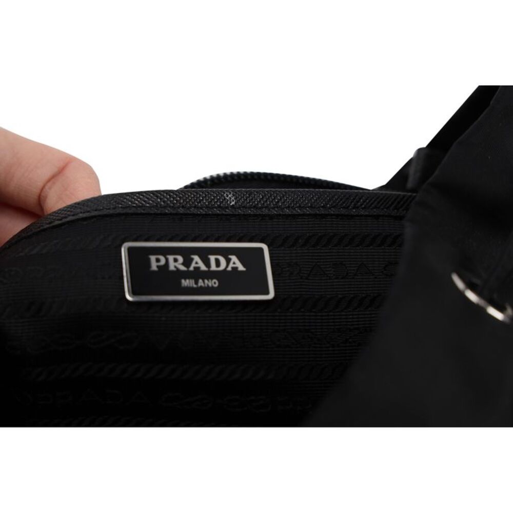 Prada Medium Re-Nylon Backpack in Black Polyamide - Picture 10 of 12